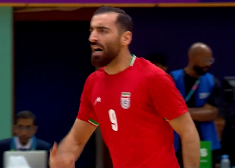 گل اول ایران به ازبکستان توسط یوسف