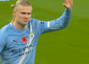 گل اول منچسترسیتی به لیورپول توسط هالند 