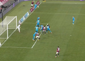 گل دوم بولونیا به ناپولی توسط لوکومی