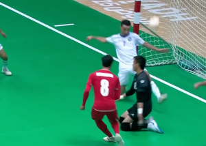 گل سوم ایران به ازبکستان توسط اولاد قباد