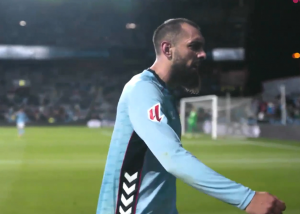 گل دوم سلتاویگو به بارسلونا توسط ایگلسیاس