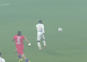 گل دوم لیون به پاری سن ژرمن (نیلس)