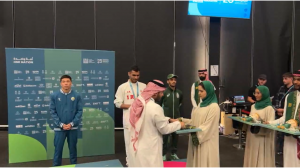 مراسم اهدای مدال دانيال شه بخش 