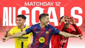 گل های هفته 12 لالیگا اسپانیا