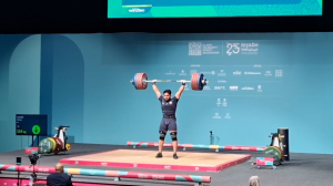 کسب مدال نقره دوضرب وزنه برداری توسط محمود خسروی وفا