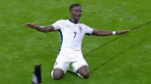 گل اول انگلیس به صربستان توسط ساکا