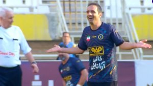 سوپر گل جمشیدیان در دیدار پیشکسوتان سپاهان