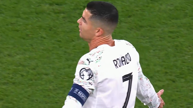 اخراج رونالدو عصبانی در بدترین شرایط
