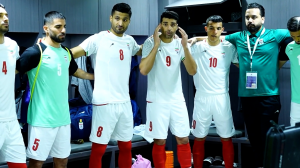 با کاپیتان طارمی در رختکن تیم ملی