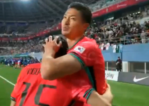 گل دوم کره جنوبی به بولیوی توسط سونگ چو