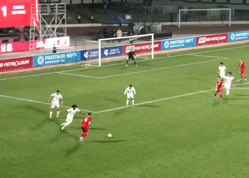 گل دوم قرقیزستان به ایران