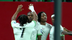 گل اول نیجریه به کنگو (اونیکا)