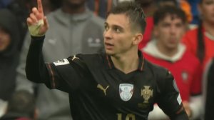 گل نهم پرتغال به ارمنستان  توسط کونسیسائو