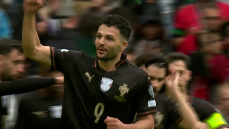 گل دوم پرتغال به ارمنستان توسط راموس