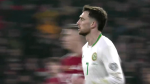 گل دوم ایرلند به مجارستان (پاروت)