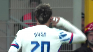 گل اول نروژ به ایتالیا (نوسا)