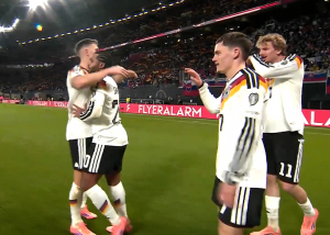 گل دوم آلمان به اسلواکی (گنابری)