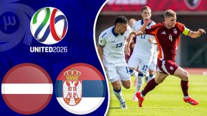 خلاصه بازی صربستان 2 - لتونی 1