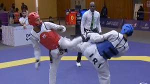 حامد اصغری با شکست حریف اردنی به نیمه نهایی رسید