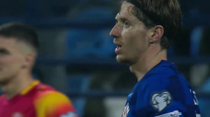 گل دوم کرواسی به مونته نتگرو (یاکیچ)