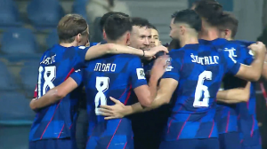 گل سوم کرواسی به مونته نتگرو (ولاشیچ)