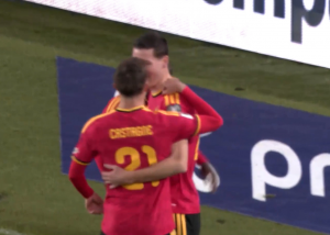 گل اول بلژیک به لیختن اشتاین (واناکن)