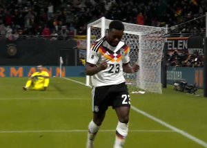 گل پنجم آلمان به اسلواکی (باکو)