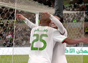 گل دوم الجزایر به عربستان توسط بلقانی