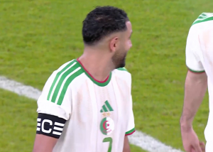 گل اول الجزایر به عربستان توسط محرز