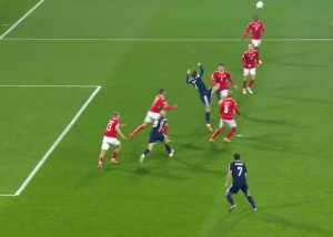 سوپرگل مک تامینی، گل اول اسکاتلند به دانمارک