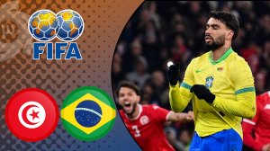 خلاصه بازی برزیل 1 - تونس 1