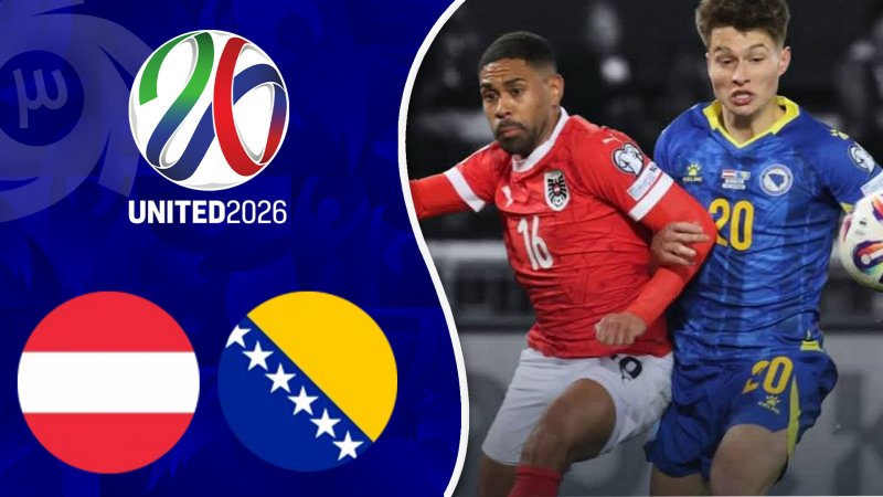 خلاصه بازی اتریش 1 - بوسنی 1 