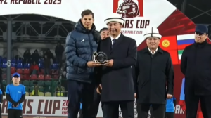 خلیفه بهترین دروازه‌بان تورنمنت قرقیزستان شد