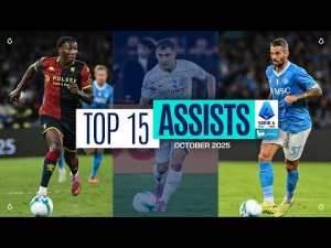 برترین پاس گل های ماه اکتبر سری آ 