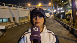 صحبت هواداران نساجی پس از پابان مقابل سابپا