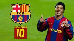 لحظه های تماشایی رونالدینیو در بارسلونا