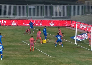 دبل سیو استثنایی جعفری مقابل استقلال