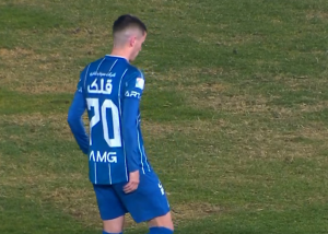 گل اول استقلال به پادیاب (یاسر آسانی)