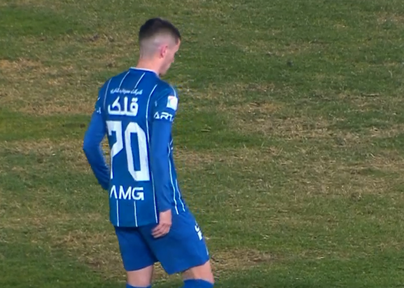 گل اول استقلال به پادیاب (یاسر آسانی)