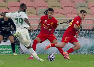 گل دوم الاهلی به القادسیه توسط کسیه