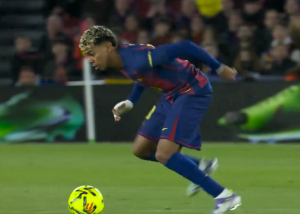 دو پاس گل یامال، آتش بازی در نیوکمپ