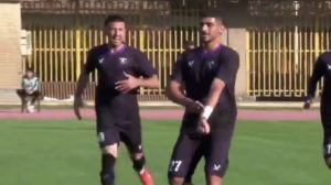 گل اول هوادار به برق شیراز (طهماسبی)