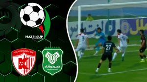 خلاصه بازی خیبر خرم آباد 2 - آکادمی کیا 1