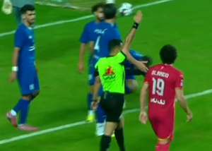 گل مردود فولاد به استقلال خوزستان