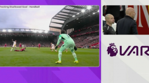 گل مردود ناتینگهام به لیورپول در دقیقه 35