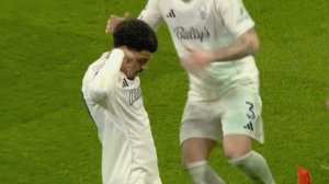 گل سوم ناتینگهام به لیورپول توسط گیبس وایت