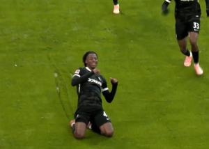 گل دوم فرایبورگ به بایرن مونیخ (منزامبی)