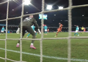 گل اول آتالانتا به ناپولی (اسکاماکا)