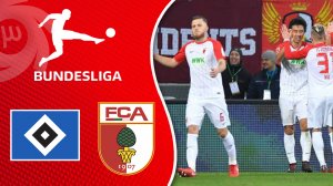 خلاصه بازی آگزبورگ 1 - هامبورگ 0 