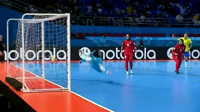 گل سوم برزیل به ایران توسط امیلی